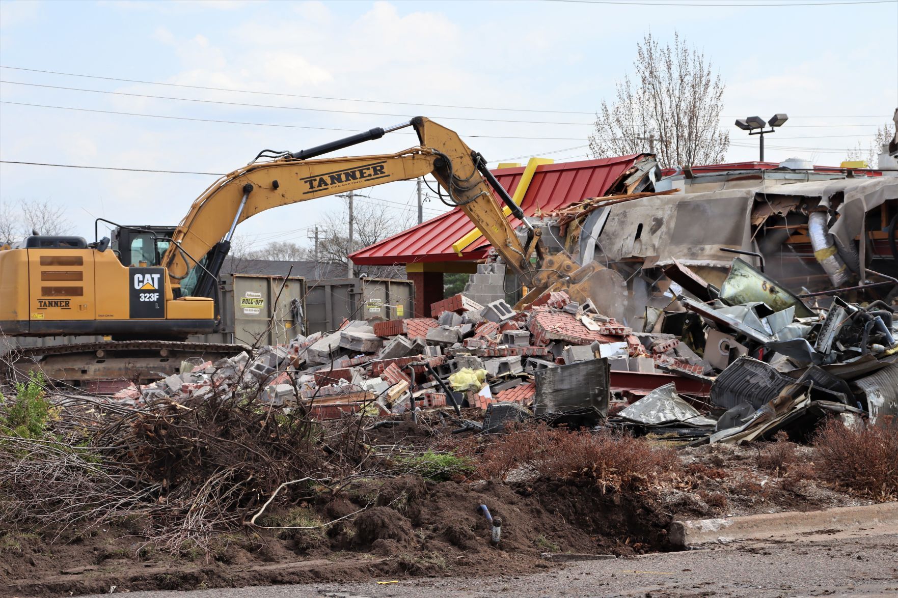 Chippewa Falls McDonald's Demolition